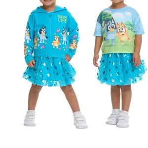 Bluey Kids' Tutu Set 3 Piece